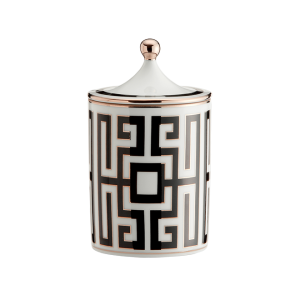 Ginori Labirinto Black Candle w/ Cover